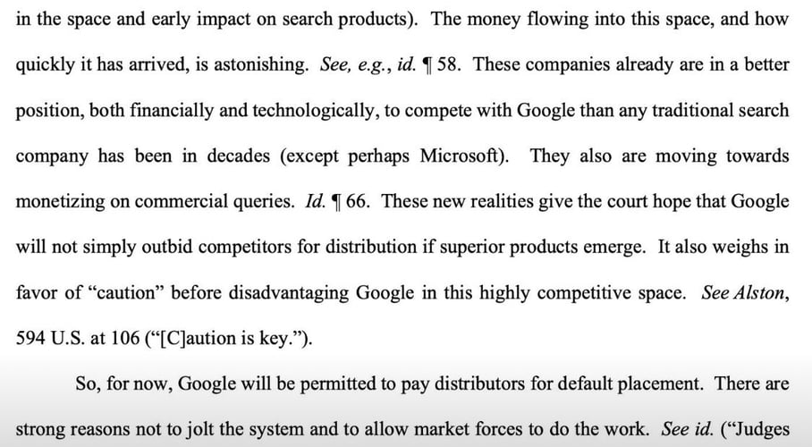 Alphabet liebt Konkurrenz