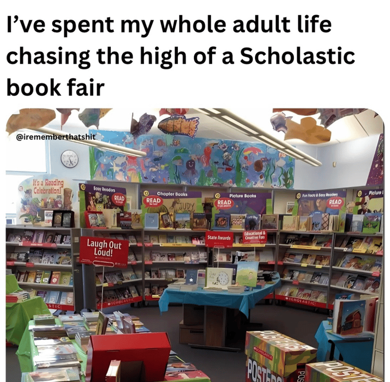Scholastic, der große grüne Rückkauf