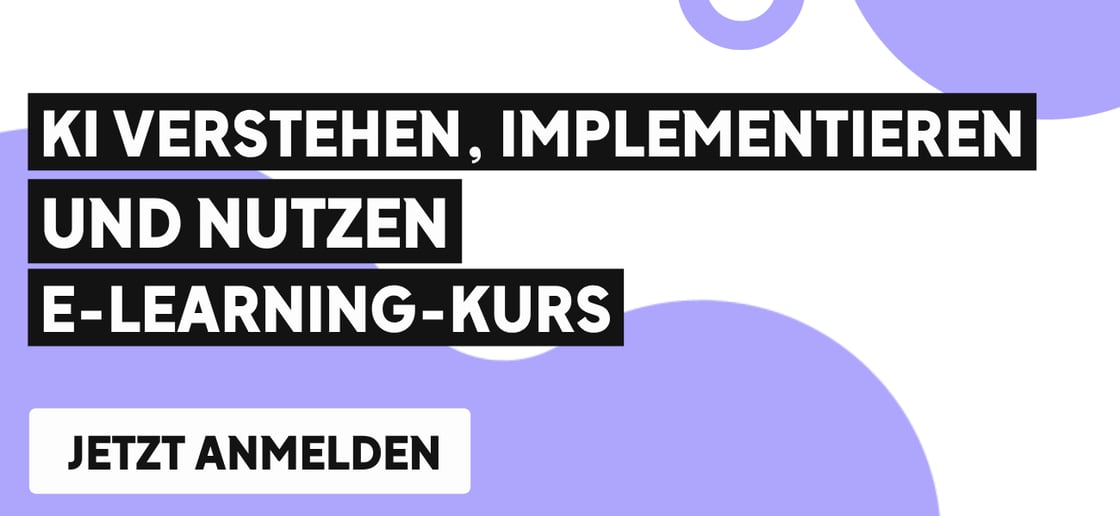 Melde dich gleich hier zum KI-Kurs an