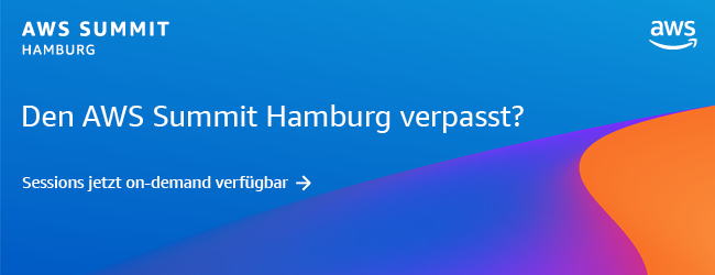 Jetzt AWS Summit Sessions on demand streamen!
