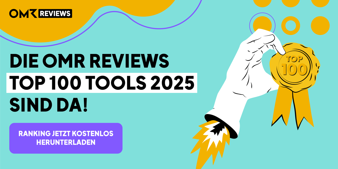 Die Top 100 Tools für 2025, gekürt von OMR Reviews!