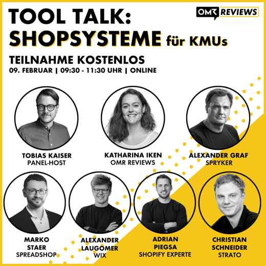 Reviews  LI Slider  Tool Talk Shopsysteme Allgemein  1080x1080px